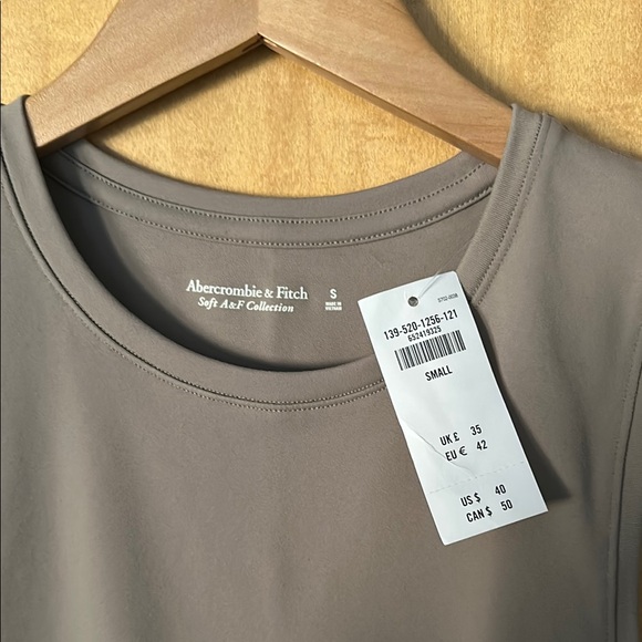 Tan Abercrombie & Fitch Sleeveless Bodysuit - new with tags! - Picture 2 of 3